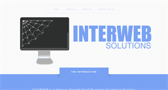 Desktop Screenshot of interwebllc.com